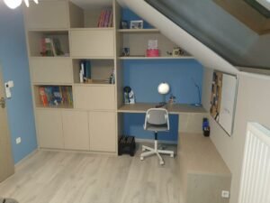 bureau sur-mesure menuiserie Charleroi