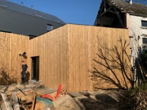 Bardage extérieur menuiserie